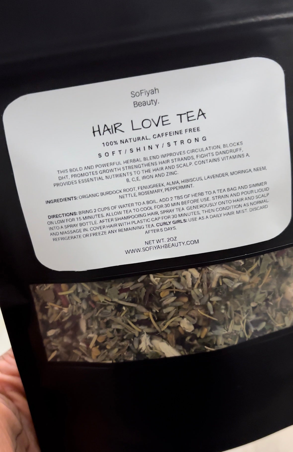 “Hair Love” Tea